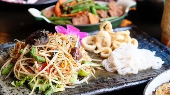 Papaya Salad Lao Style with Crab