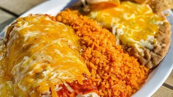 Wet Burrito Plate