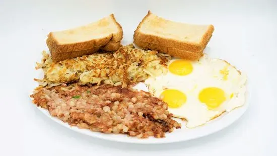 Corn Beef Hash & Eggs