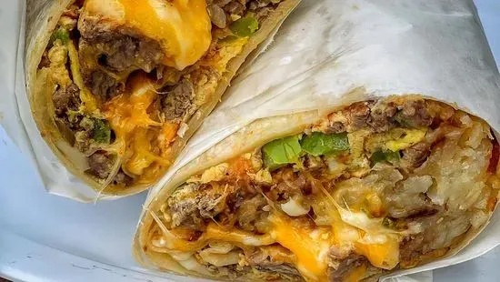 Machaca (Asada) Burrito