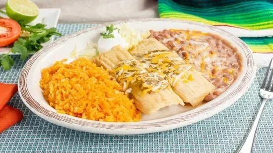 Tamales Plate