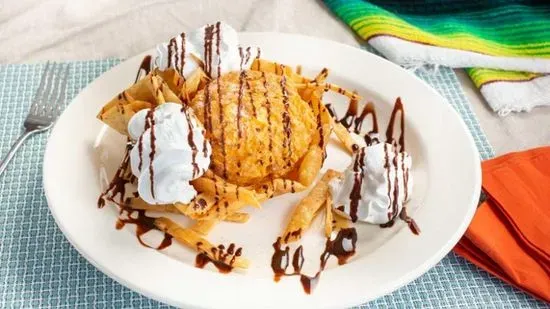 Cinnamon Fried Ice Cream