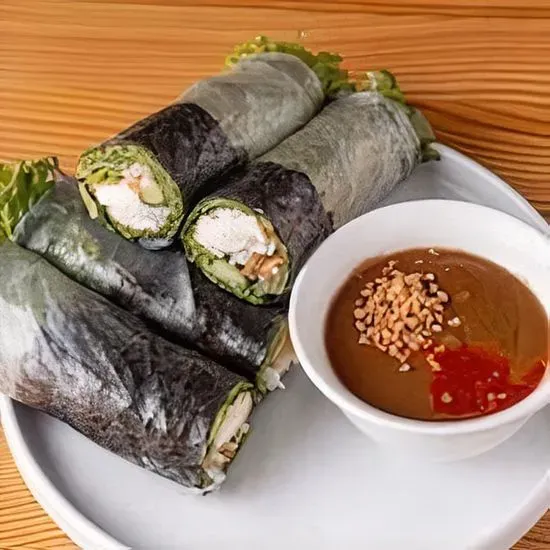 A6. Nori Tofu Mushroom Rolls (Cuon Chay)