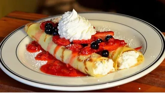 Mixed Berry Crepes