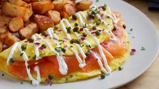 Smoked Salmon Omelet