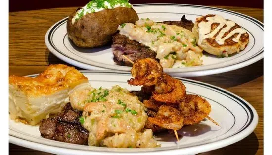 Surf & Turf w Shrimp Sauc