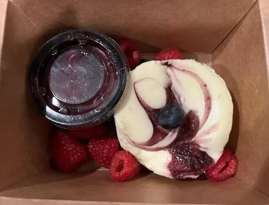 Black Cherry & Ricotta Cheesecake
