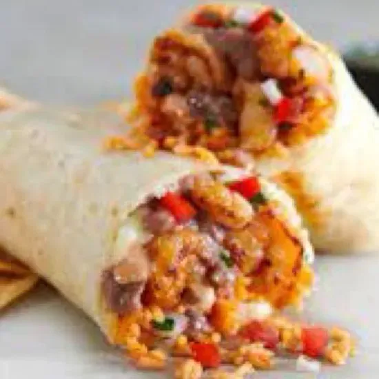 The Sauteed Shrimp Burrito