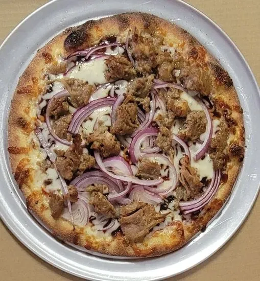 Medium 14' BBQ Pulled Pork Pizza