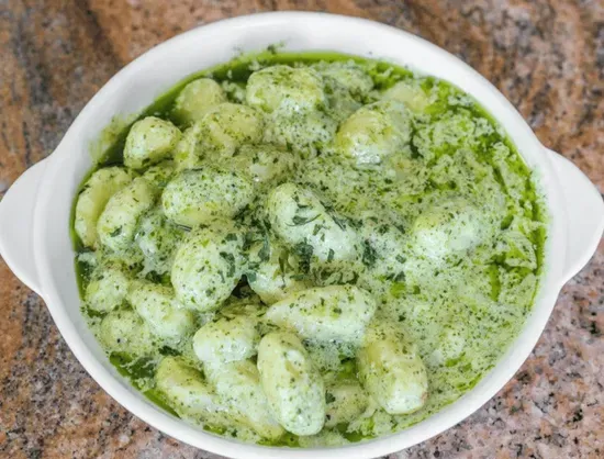 Gnocchi with Pesto Sauce