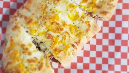 Stuffed Cheesy Bread   W/ Bacon & Jalapeno          