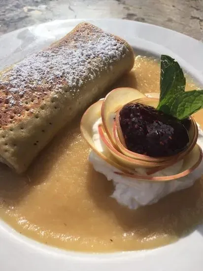 Raspberry Blintz