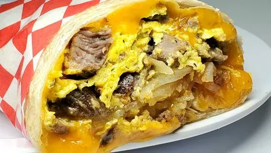 Asada Breakfast Burrito