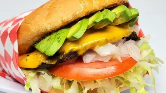 Avocado Cheeseburger