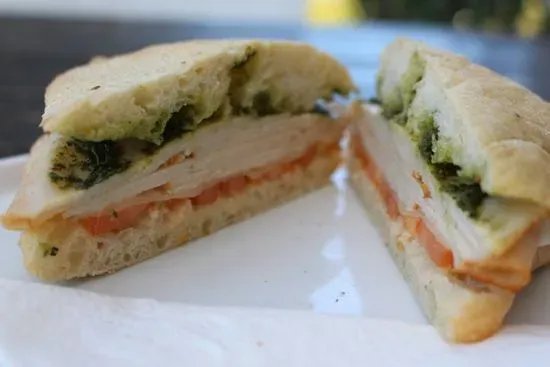 Turkey Pesto Sandwich