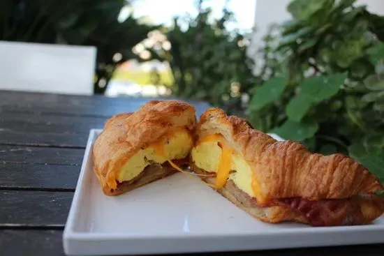 "the breakfast croissant"