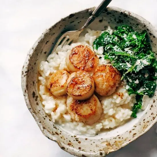 Scallops Risotto