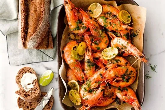 Oven Baked Prawns