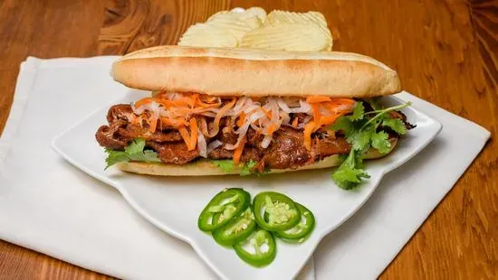 Vietnamese Grilled Pork Bánh Mì