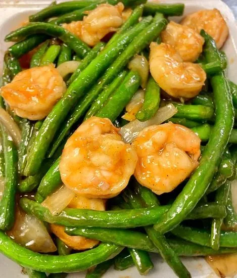 Green Bean and Shrimp