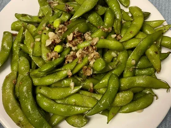 Garlic Edamame