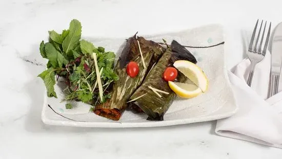 Banana Leaf Wrapped Black Cod