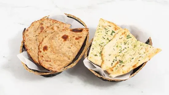 Garlic and Chives Naan