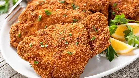 Breaded Pork Chops with BBQ Sauce