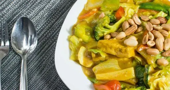 7. Coconut Curry Vegetables