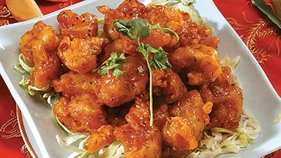 16. Orange Sesame Chicken