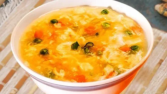 1. Egg Flower Soup