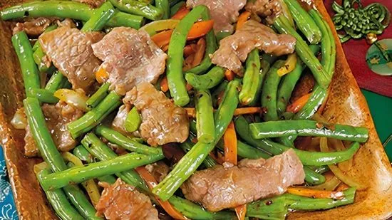 2. Beef with String Beans