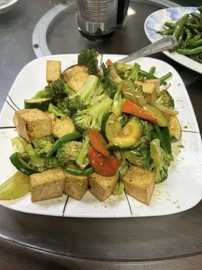 10. Tofu with Mixed Vegetable