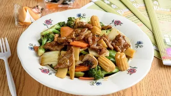 1. Beef With Mixed Vegetables