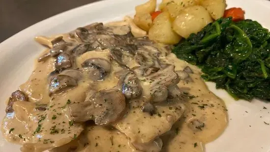 Pollo ai funghi