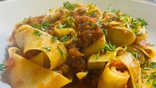 Pappardelle alla  Bolognese