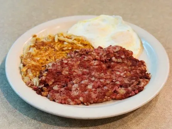 Corned Beef Hash & Eggs