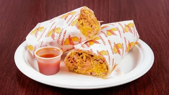 Ham Breakfast Burrito