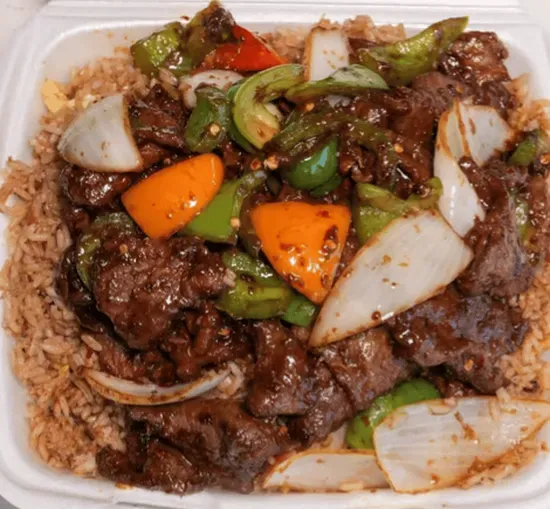 Mongolian Beef-蒙古牛