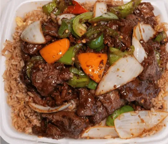 Mongolian Beef-蒙古牛