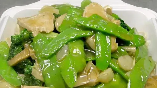 Snow Pea Chicken-雪豆鸡