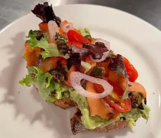 Salmon Avocado Toast