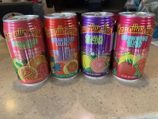 Hawaiian Sun Cans