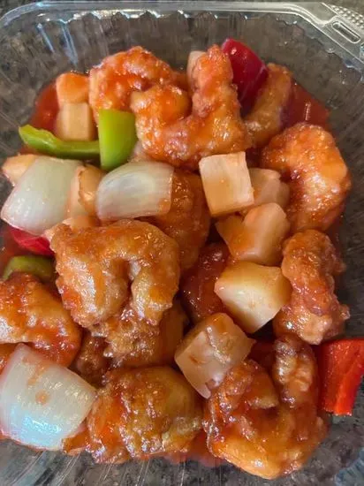 Sweet & Sour Prawns