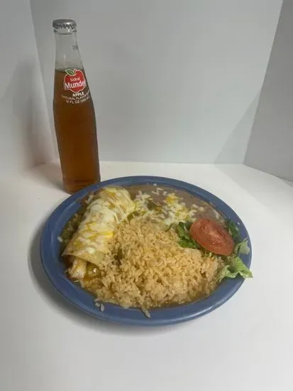 Shrimp Enchilada Lunch