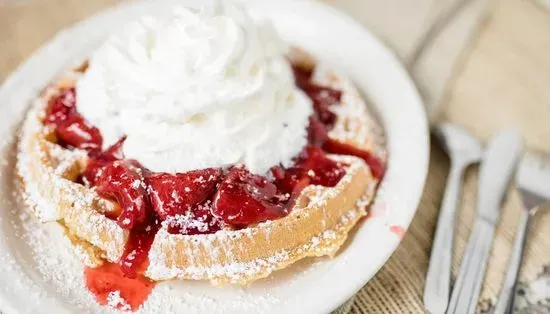 Strawberry Belgian Waffle