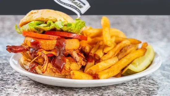 BBQ Crispy Chicken Melburger