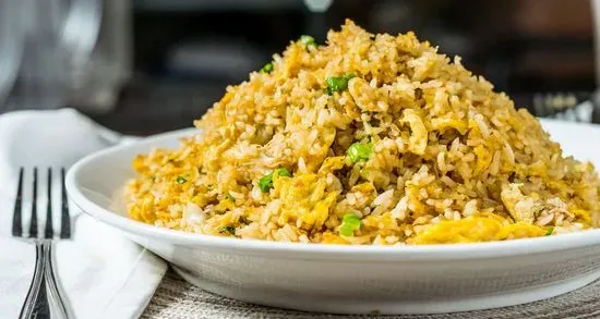 Ginger & Green Onion Crab Fried Rice