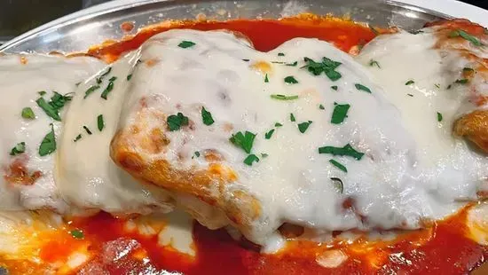 Eggplant Rollatini with Spinach