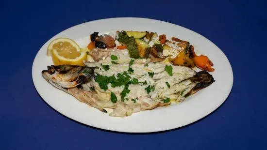 Lavraki - Greek Whole Seabass